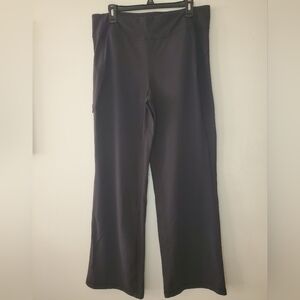 Womens Duluth Trading Co Wideleg Yoga Style Pants Size Large